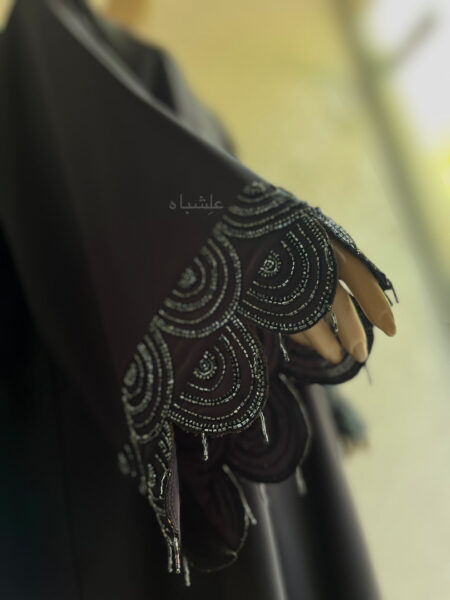 Handworked abaya
