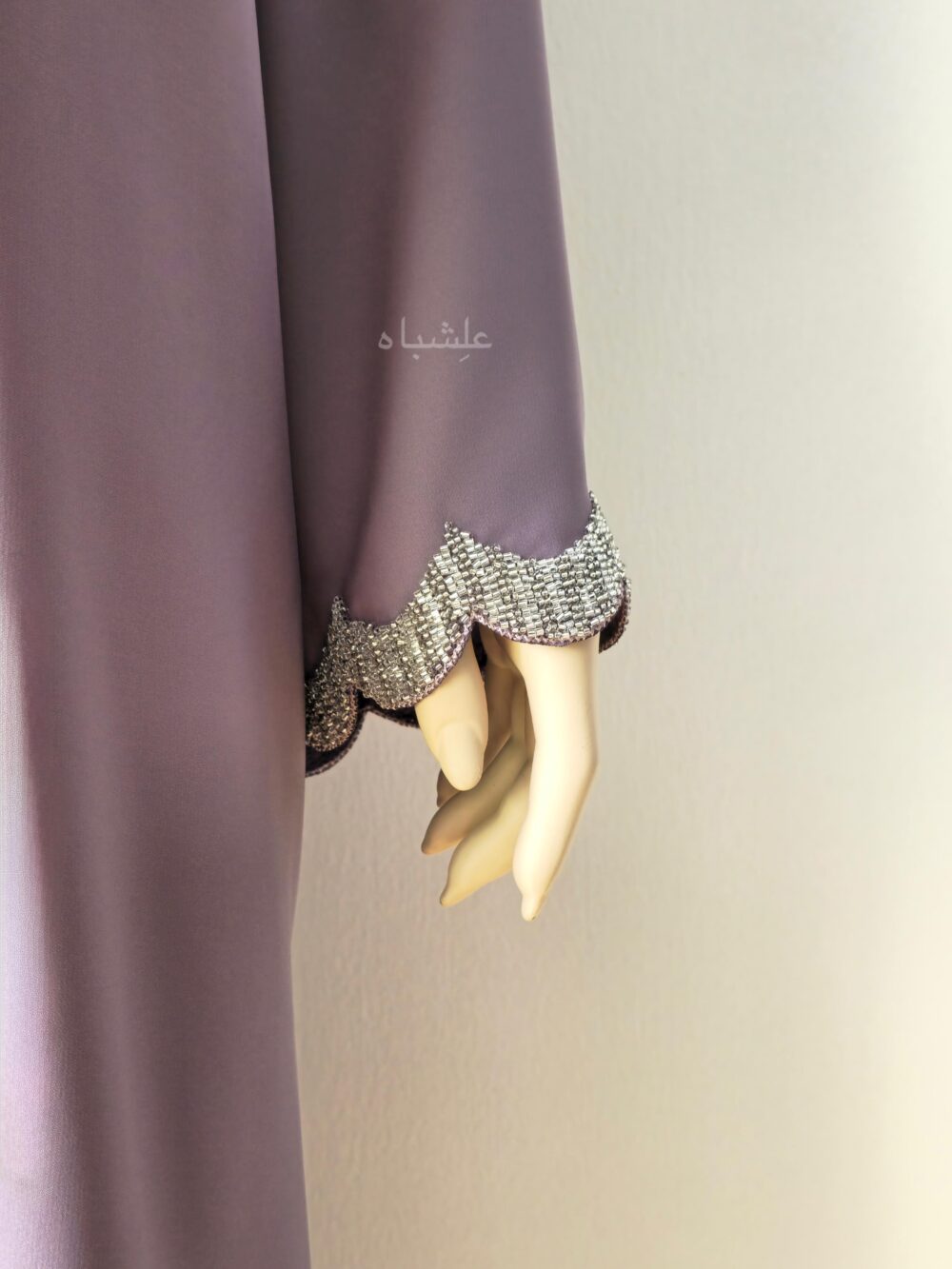 Luxe Vest Abaya by Alishbah - Image 2