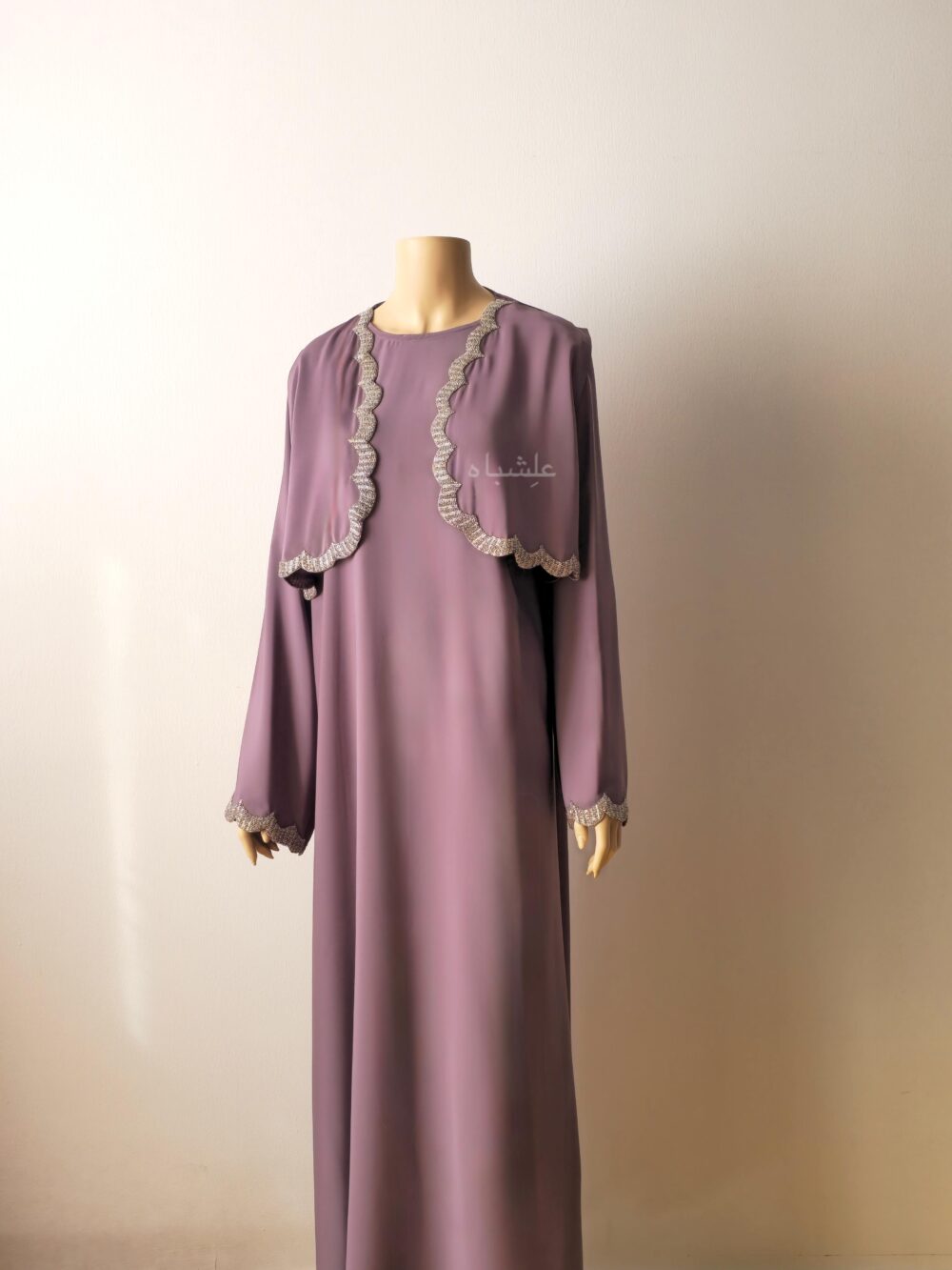 Luxe Vest Abaya by Alishbah - Image 5