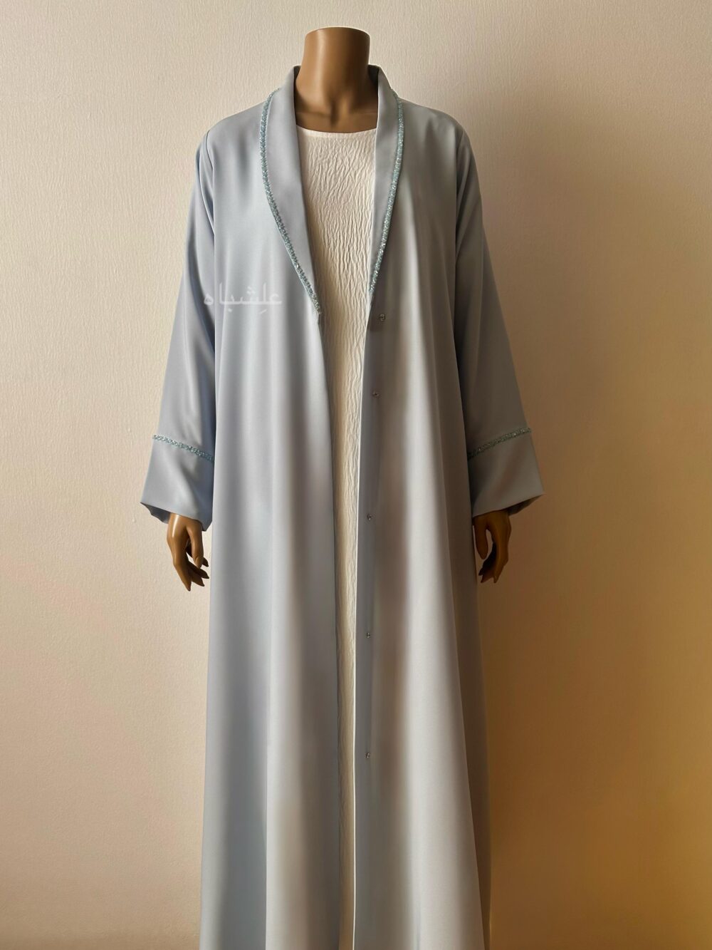 Nida Premium Abaya with Crystal Handwork – "Celestial Grace" - Image 4