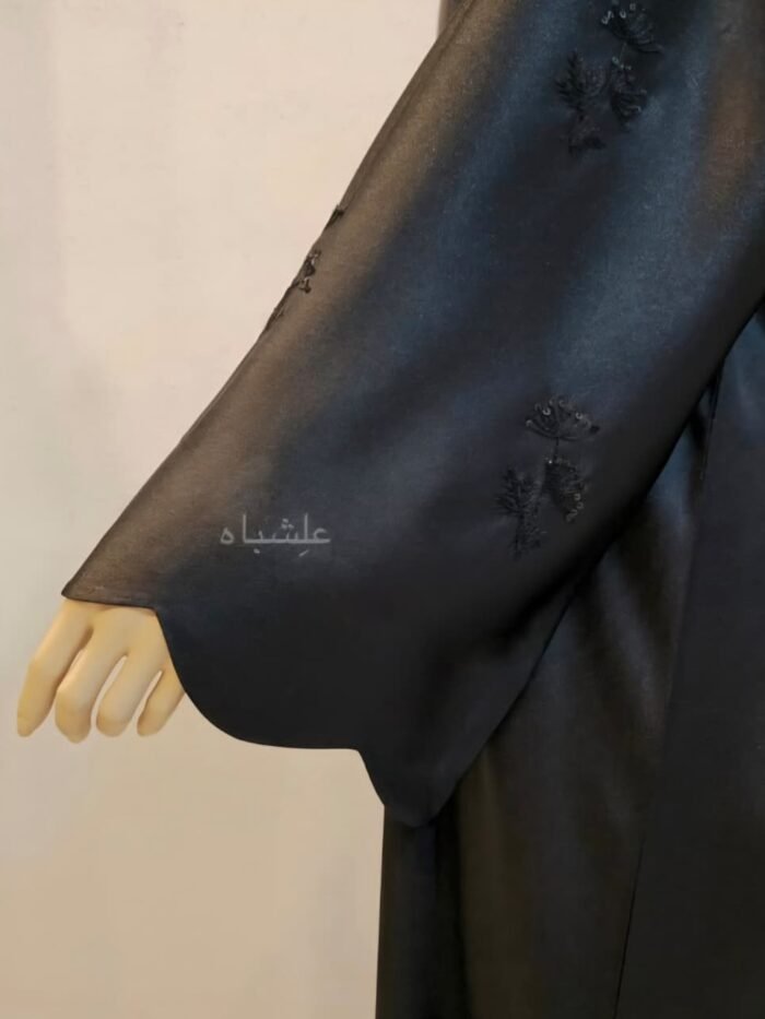 Ashra Candlefall Abaya sleeves close up