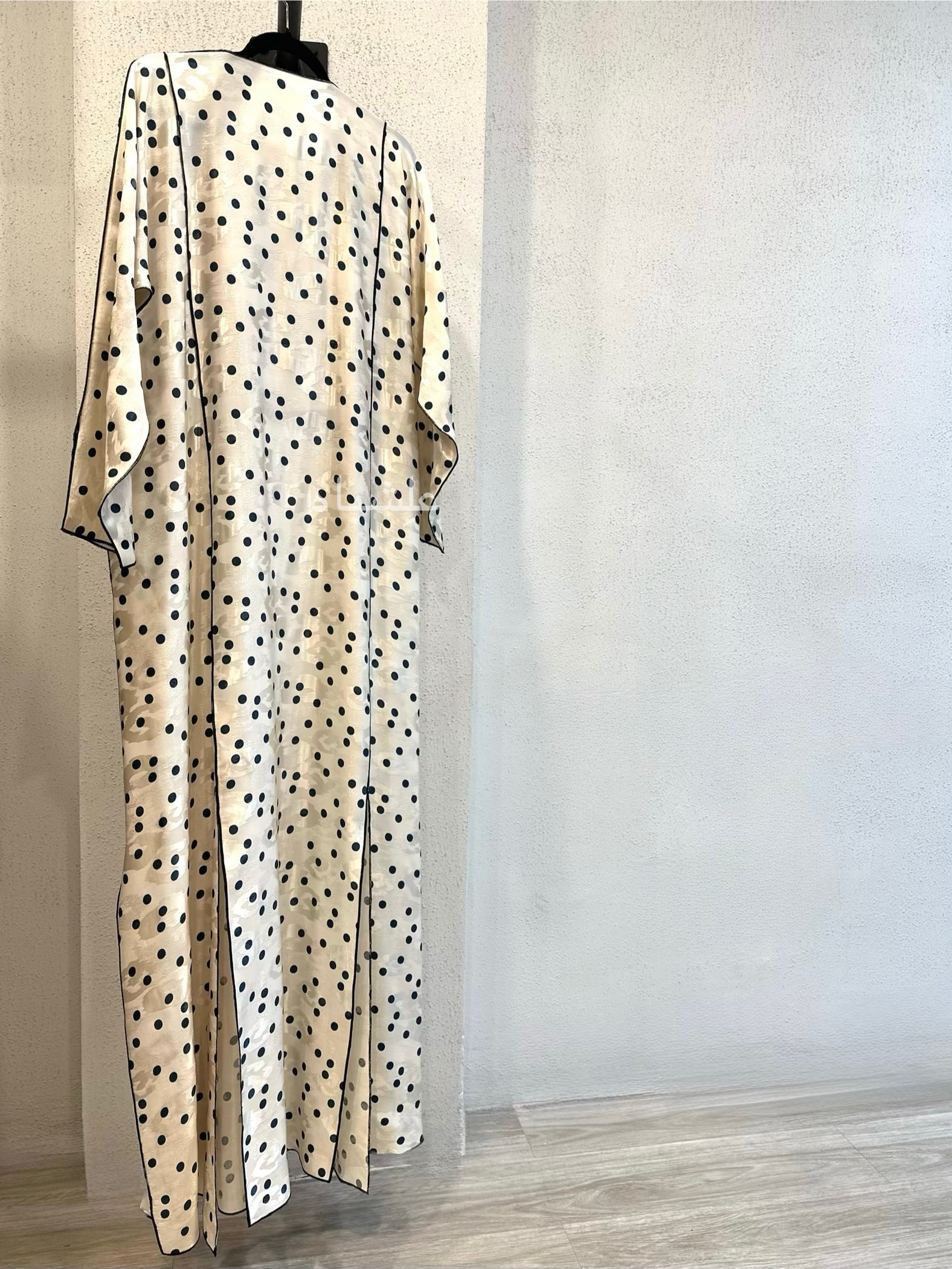 Polka Luxe Abaya 4 Polka Luxe Abaya - Image 4