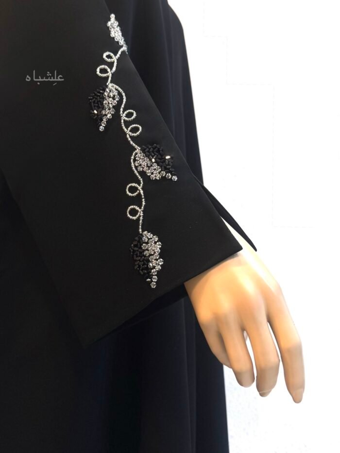 Noor Vine Black Abaya