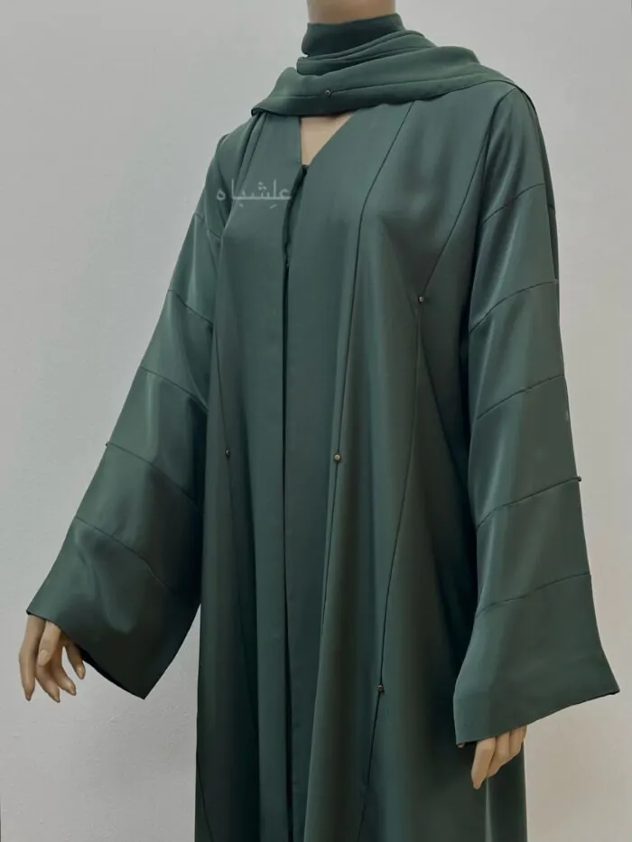 Close up view of abayas upper part